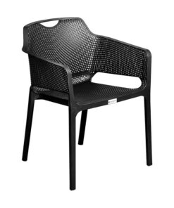 Plastic Chair - Roma - Black