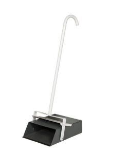 Metal Dust Pan - Long Handle Scoop