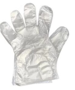 Disposable Deli Glove - Gloves for Cooking, Cleaning, Hair Dye, Food Handling - One Size Fits Most - Pack of 100