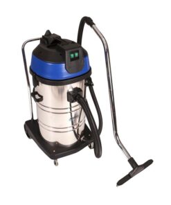 Wet and Dry Vacuum Cleaner - Kingfisher - Stainless Steel - 2 Motors - 2000W - 80L