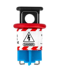 Lockout Circuit Breaker - Miniature - Pin In - Blue - 5 x 3cm