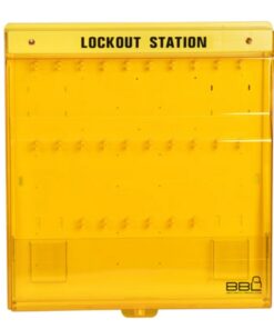 Lockout Station - Holds 60 Locks - 63 x 8.5 x 58 cm