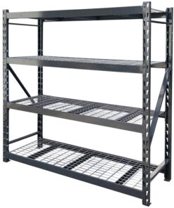 Steel Shelving - Heavy Duty - Initial Bay - 4 Shelves - Flat Packed - 196 x 193 x 61 cm - HH300100