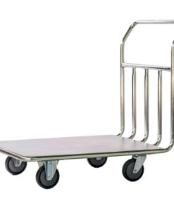 Steel Platform Trolley with Wood Base - Tuff Truck - 90 x 60 cm - 300kg Carrying Capacity