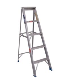 Aluminium Step Ladder - Single Sided - A-Frame - Domestic - 3 Step - 0.78m