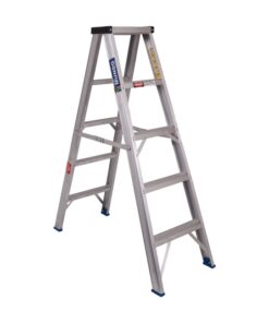 Aluminium Step Ladder - Double Sided - A-Frame - Domestic - 3 Step - 0.78m