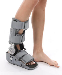 Walker Air Boot Long Adjustable Fixation Brace DH VIII Grey- XLarge