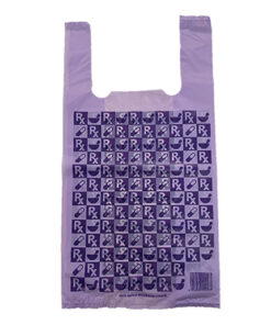 Plastic Bag Carry 12l Purple 250