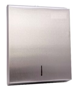 Paper Dispenser for Folded Paper – Stainless Steel