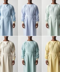 Bulk Disposable Isolation Gown large