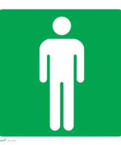 ABS Signage - Men's Toilet - 150 x 150mm - SIGNMT