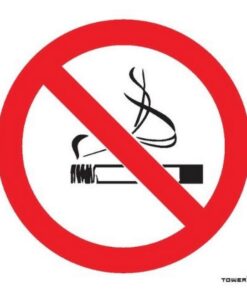 ABS Signage - No Smoking - 190 x 190mm - SIGNNS190