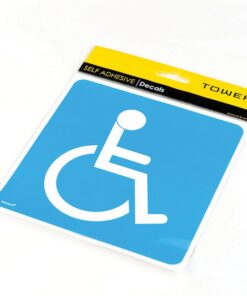 Vehicle Signage - Physically Challenged Decal Signage - 162 x 172mm - DECAL-HV