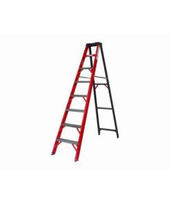 All Fibreglass Single Sided Ladder - Industrial A-Frame - 10 Steps - 3.0m - FGS10-ALL-SS