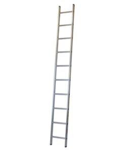 Single Ladder - Industrial Aluminium - 16 Steps - 4.8m - CSL16