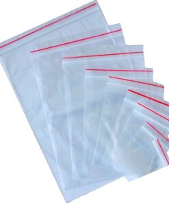 Resealable Plastic Grip Zip Lock Bags - 40 Micron - 12 x 18 cm - Pack of 1000 - 2G_PLMG1218