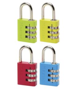 Aluminium Padlock - Combination - 30mm - MA350426-yellow