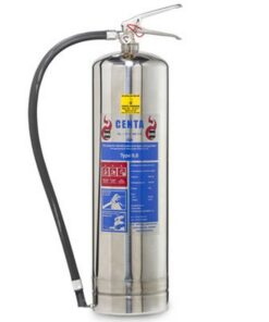 Fire Extinguisher - Full - Stainless Steel - A, B and C Class Fires - 9kg