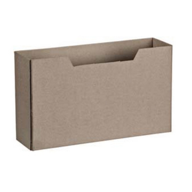 Cardboard Document Containers - Foolscap - 37 x 10 x 21 cm - Pack of 25 - BCAF01