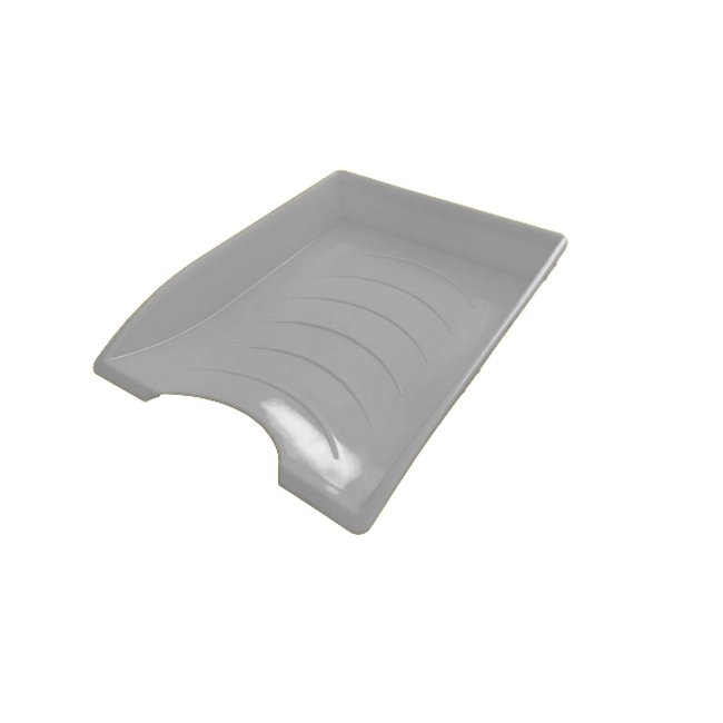 Letter Tray - Plastic - Single - 35 x 26 x 6 cm - Colour Options - Pack of 20 - 012LT-S-GY