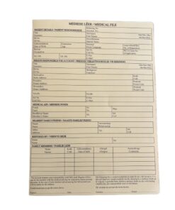 Rail Clip - Paper Filing - Plastic - 34 x 1 cm - Black - Pack of 1000 - 010RCL