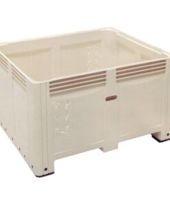 Jumbo Bin 2 Way Entry - Solid - SABS Approved - 803L - Beige - JB2WS