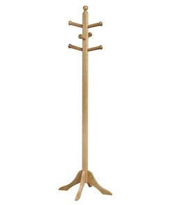 Hat Stand - Contract Wooden Range - 48.5 x 48.5 x 168 cm - Oak - WAL910OA