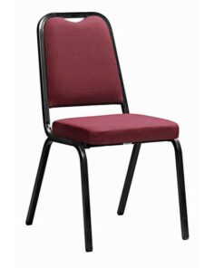 Rickstacker Office Chair - High Back - No Arms - 89 x 46 x 59 cm - SE023-burgundy