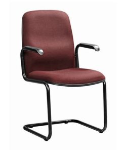 Visitor Office Arm Chair - 97 x 56 x 64 cm - SE002-burgundy