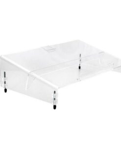 Ergonomic Mini Document Desk - Clear - MDCDH