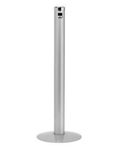 Ash Pillar Bin - Floor Standing - Stainless Steel - 90  x 1200 (H) mm - 055SS