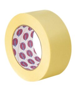 Masking Tape - Automotive - MSK 80 - Yellow - 48mm x 40m - Box of 24 - Pack of 24 - 1000006050