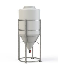 Conical Fermentation Tank - Lid and Tap - 1000L - ColT1000