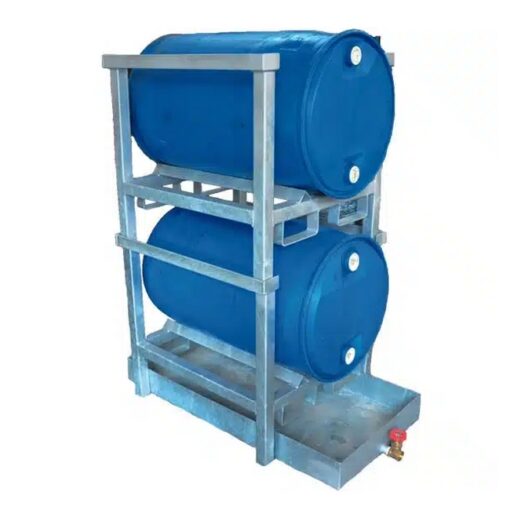 Drum Stacking System – Holds 4 x 210L Drum Drums – Steel – DS01678 ...