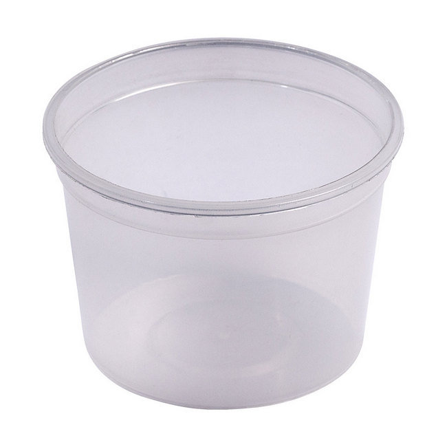 90ml Take Away Containers - Tub Only - Clear - Pack of 1000