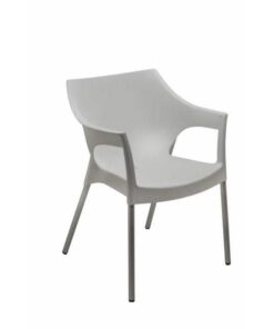 Plastic Chair - Chelsea - White
