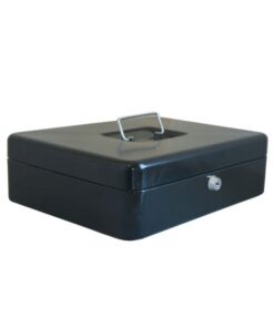 Steel Cash Box - 37 x 28 x 9cm - Colour Options