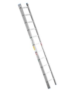 Aluminium Extension Ladder - Medium Duty - 22 Rungs - 3.40 to 6.0m