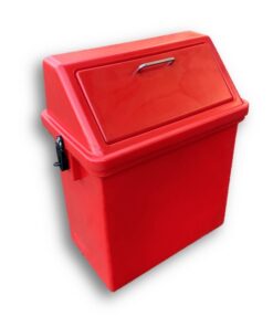 Litter Bin - Monkey Proof - Plastic - 45L - 43 x 24 x 59 cm