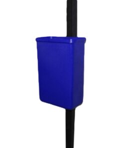 Refuse Bin - Pole Bin - Rectangular - Fixed - 50L - 39 x 21 x 60 cm