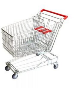 Steel Shopping Trolley - Standard - 210L