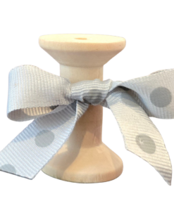 No 127 – Silver Grey Dot 15mm