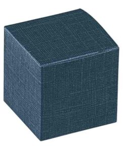 Navy Blue – Cube Box – 100 x 100 x 100mm