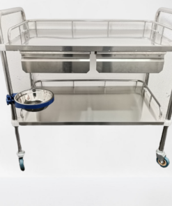 Two Drawer Anesthetic Trolley