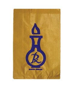 Paper Bag Rx Blue Large 290x185x75 – 500s