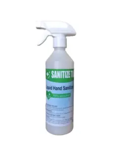 70% Alcohol Liquid Hand Sanitizer Trigger Spray 500ml