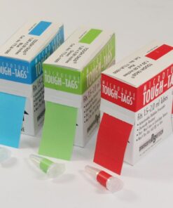Heathrow Tough-Tags, White Polyester, 24x13mm, Pack of 1000