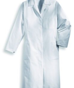Uvex Ladies' Laboratory Coat, Size 50, White, 100% Cotton, 1/1 Arm Type (81509)​