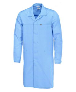 Bierbaum-Proenen BP Laboratory Coat Size 3XLN, Light Blue 65% Polyester / 35% Cotton 1/1 Arm, Unisex