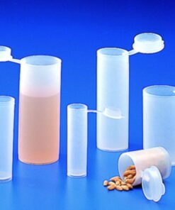 Kartell 35 mL PE-LD Jar with Lid (31 x 74.5 mm)